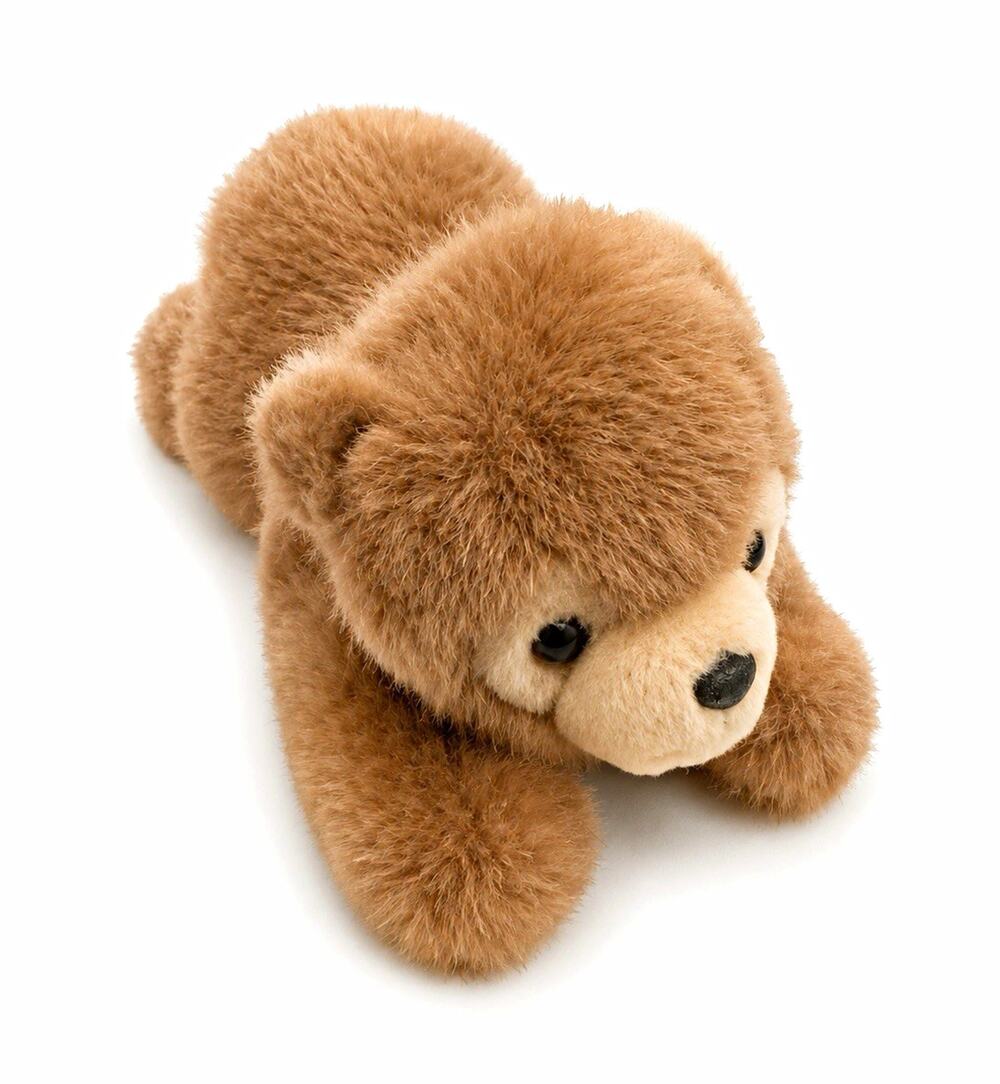 Rare vintage Applause Bravo! Plush Bear Brown/Beige 9 in